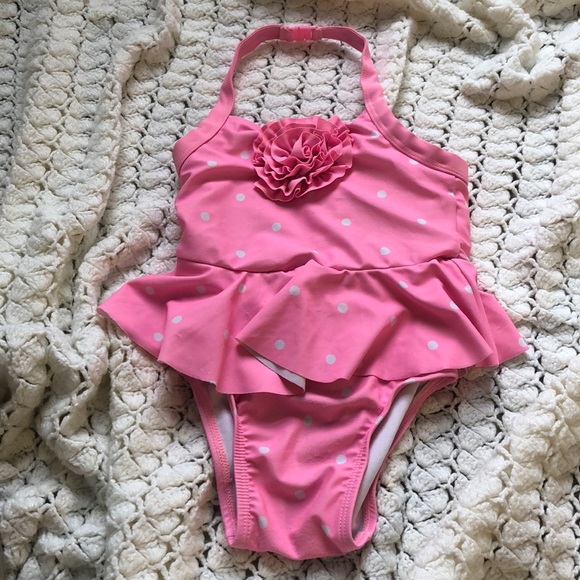Old Navy Other - 3/$25 🐷  OLD NAVY POLKA DOT BABY SWIMSUIT